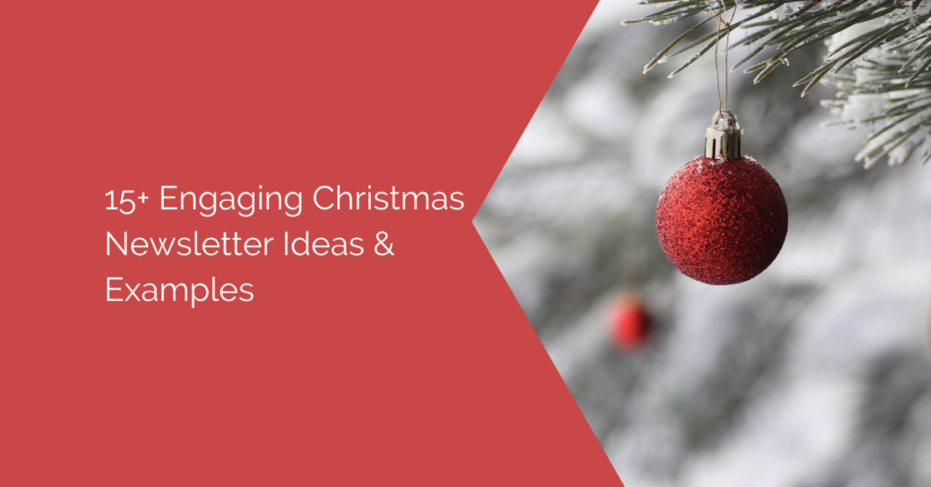 15+ Engaging Christmas Newsletter Ideas & Examples
