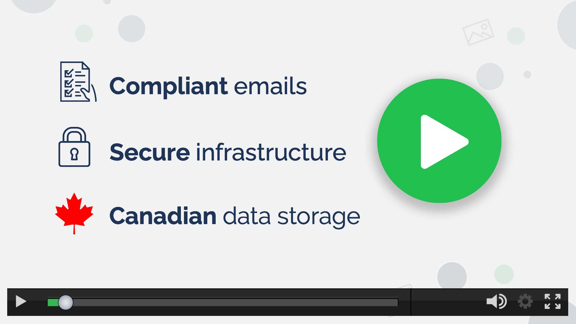 Envoke is a compliant and secure Canadian email marketing and communications software